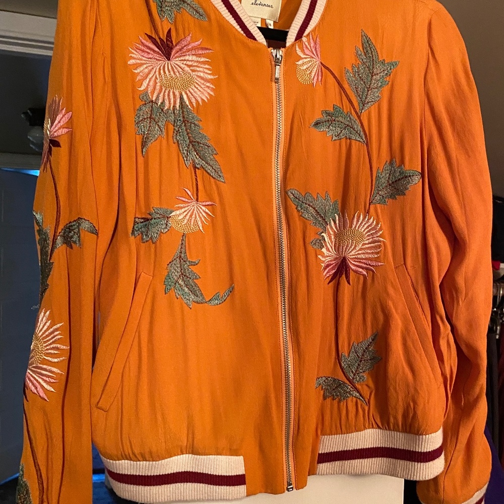 Elevenses bomber jacket from Anthropology
